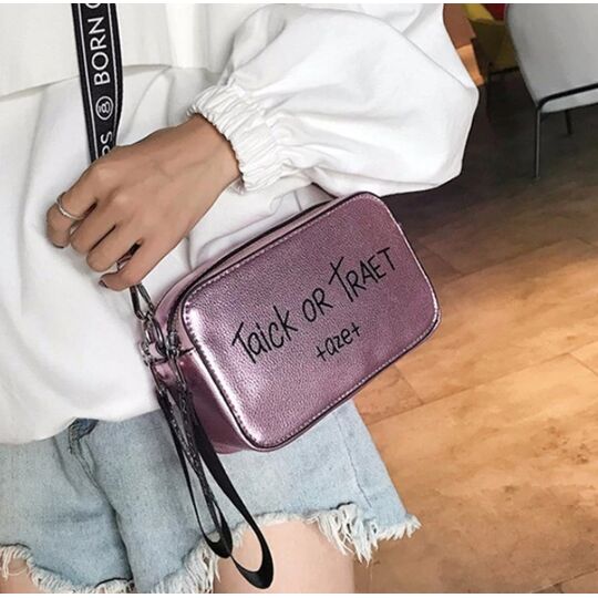 Женская сумка , розовая П0740
