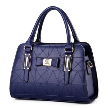Жіноча сумка, синя П0747