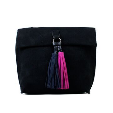 Женская сумка DAUNAVIA, черная П0749