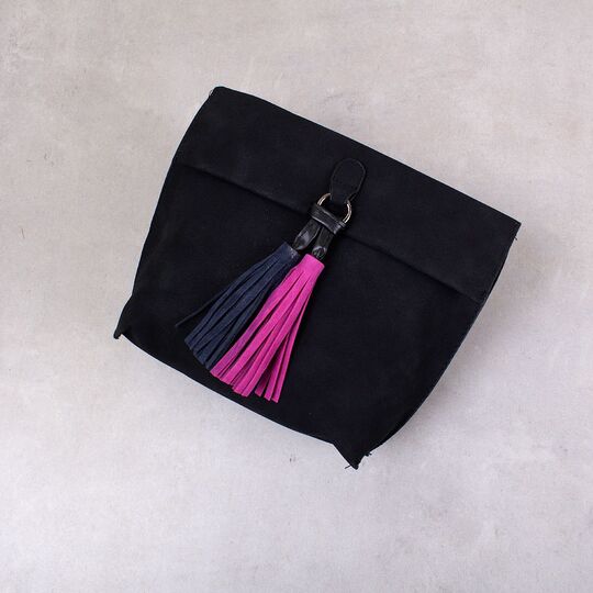 Женская сумка DAUNAVIA, черная П0749