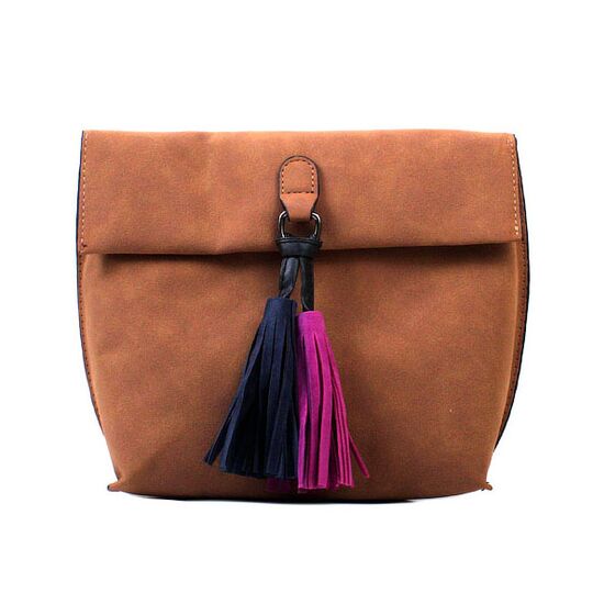 Женская сумка DAUNAVIA, коричневая П0751