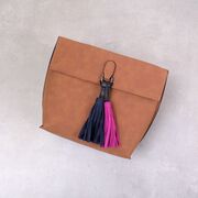 Жіноча сумка DAUNAVIA, коричнева П0751