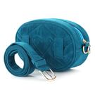 Жіноча поясна сумка, бананка DAUNAVIA, синя П0753