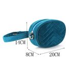 Женская поясная сумка, бананка DAUNAVIA, белая П0756 Женская поясная сумка, бананка DAUNAVIA, белая П0756