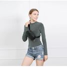 Женская поясная сумка, бананка DAUNAVIA, белая П0756 Женская поясная сумка, бананка DAUNAVIA, белая П0756