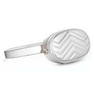 Женская поясная сумка, бананка DAUNAVIA, белая П0756 Женская поясная сумка, бананка DAUNAVIA, белая П0756