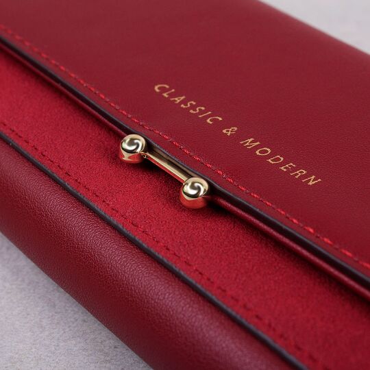 Жіночий гаманець, червоний 'City Light' П0763