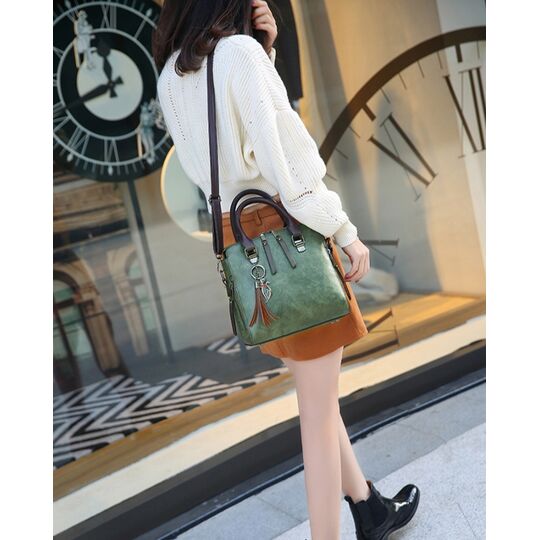 Жіноча сумка, коричнева П0767 Жіноча сумка, коричнева П0767