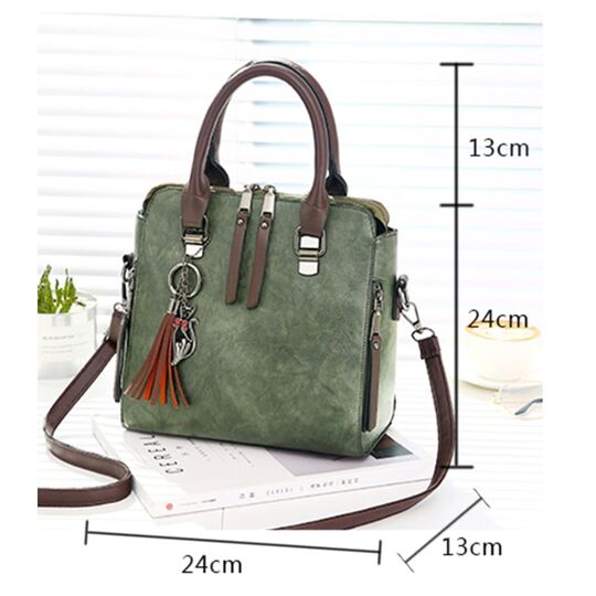 Жіноча сумка, коричнева П0767 Жіноча сумка, коричнева П0767