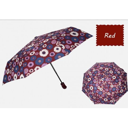 Зонтик красный, П0781