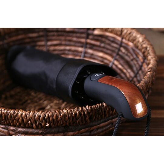 Зонтик черный, П0783