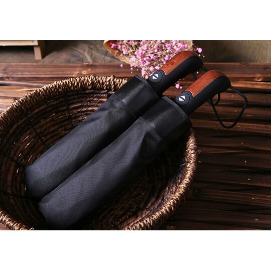 Зонтик черный, П0783