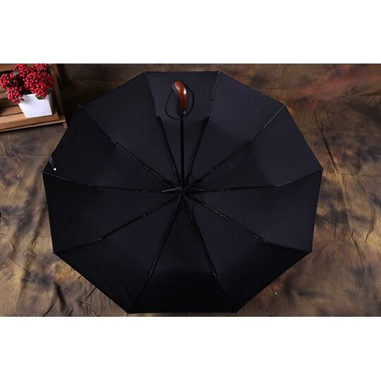 Зонтик черный, П0783