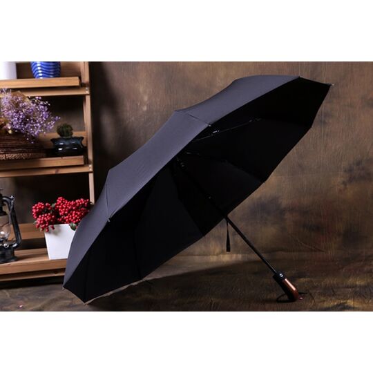 Зонтик черный, П0783
