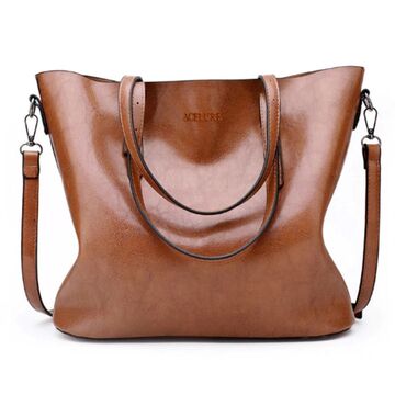 Жіноча сумка ACELURE, коричнева П0788