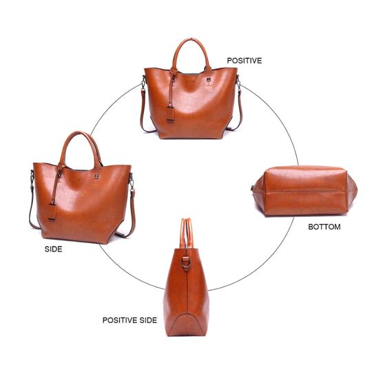 Женская сумка ACELURE, коричневая П0806