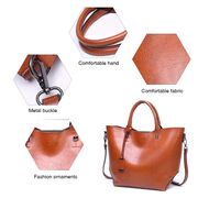 Жіноча сумка ACELURE, коричнева П0806