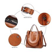 Женская сумка ACELURE, коричневая П0817