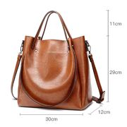 Жіноча сумка ACELURE, коричнева П0817
