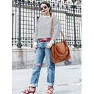 Жіноча сумка ACELURE, коричнева П0817