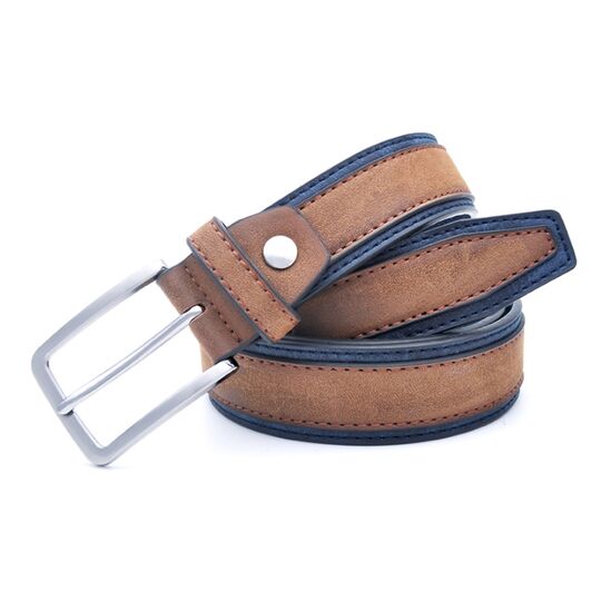 Чоловічий ремінь KAVENPETER, коричневий П0819