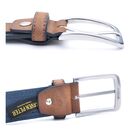 Чоловічий ремінь KAVENPETER, коричневий П0819