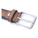 Чоловічий ремінь KAVENPETER, коричневий П0819