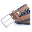 Чоловічий ремінь KAVENPETER, коричневий П0819