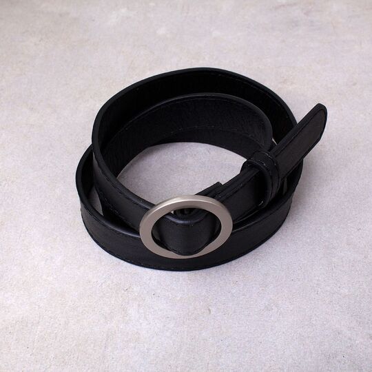 Жіночий ремінь, чорний П0821