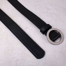 Жіночий ремінь, чорний П0821