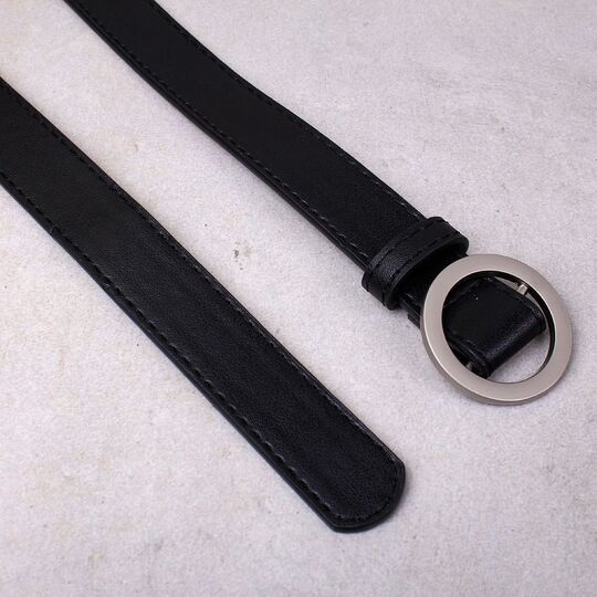 Жіночий ремінь, чорний П0821