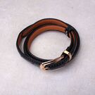 Женский ремень KLV, черный П0825