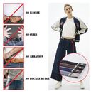 Пояс без пряжки, чорний П0830 Пояс без пряжки, чорний П0830