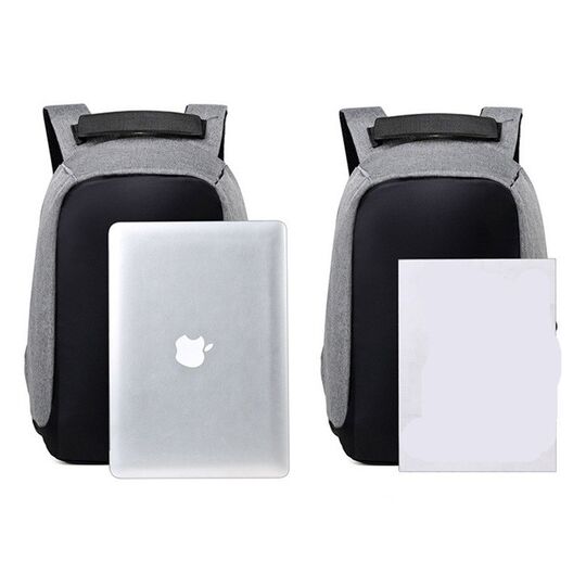 Рюкзаки для ноутбуков - Рюкзак для ноутбука OUBDAR, серый П0845