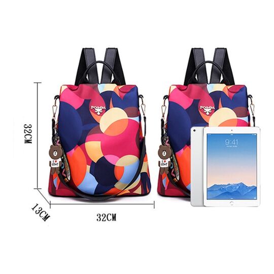 Женский рюкзак TuLaduo, черный П0847