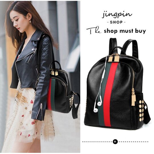 Жіночий рюкзак Cesha, чорний П0848