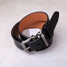 Мужской ремень BISON DENIM, черный П0853