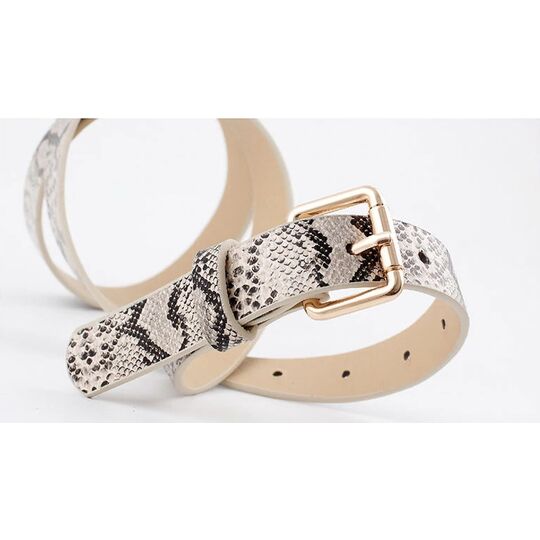 Жіночий ремінь LANSHITINA, червоний П0857