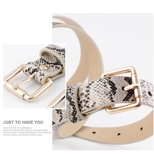 Жіночий ремінь LANSHITINA, червоний П0857