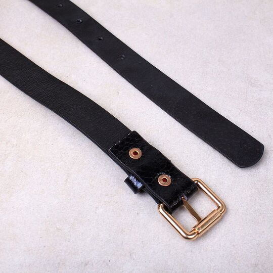 Жіночий ремінь LANSHITINA, чорний П0858