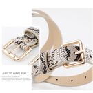 Жіночий ремінь LANSHITINA, білий П0859