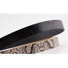 Жіночий ремінь LANSHITINA, білий П0859