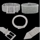 Женский ремень WANGSCANIS, с камнями П0860