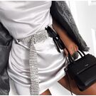 Женский ремень WANGSCANIS, с камнями П0860