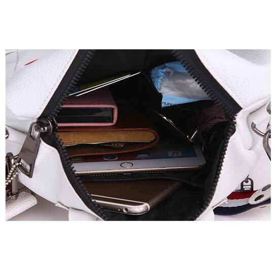 Жіночий рюкзак LISM, білий П0862