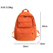 Женский рюкзак, оранжевый П0864
