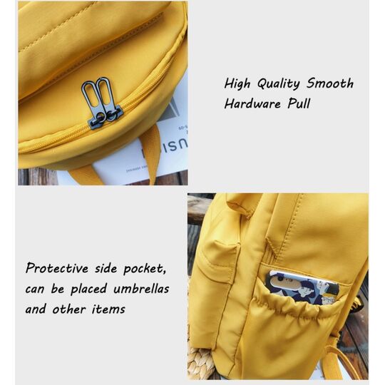 Женский рюкзак, желтый П0865