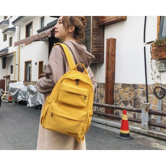 Женский рюкзак, желтый П0865