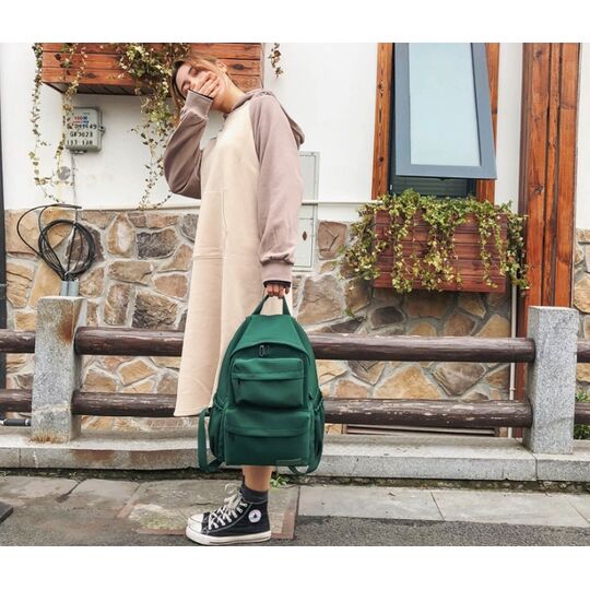 Женский рюкзак, зеленый П0866