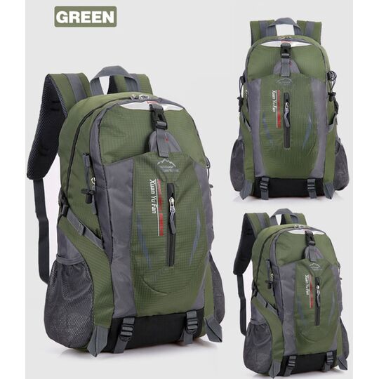 Рюкзак туристичний TakeCharm, зелений П0870